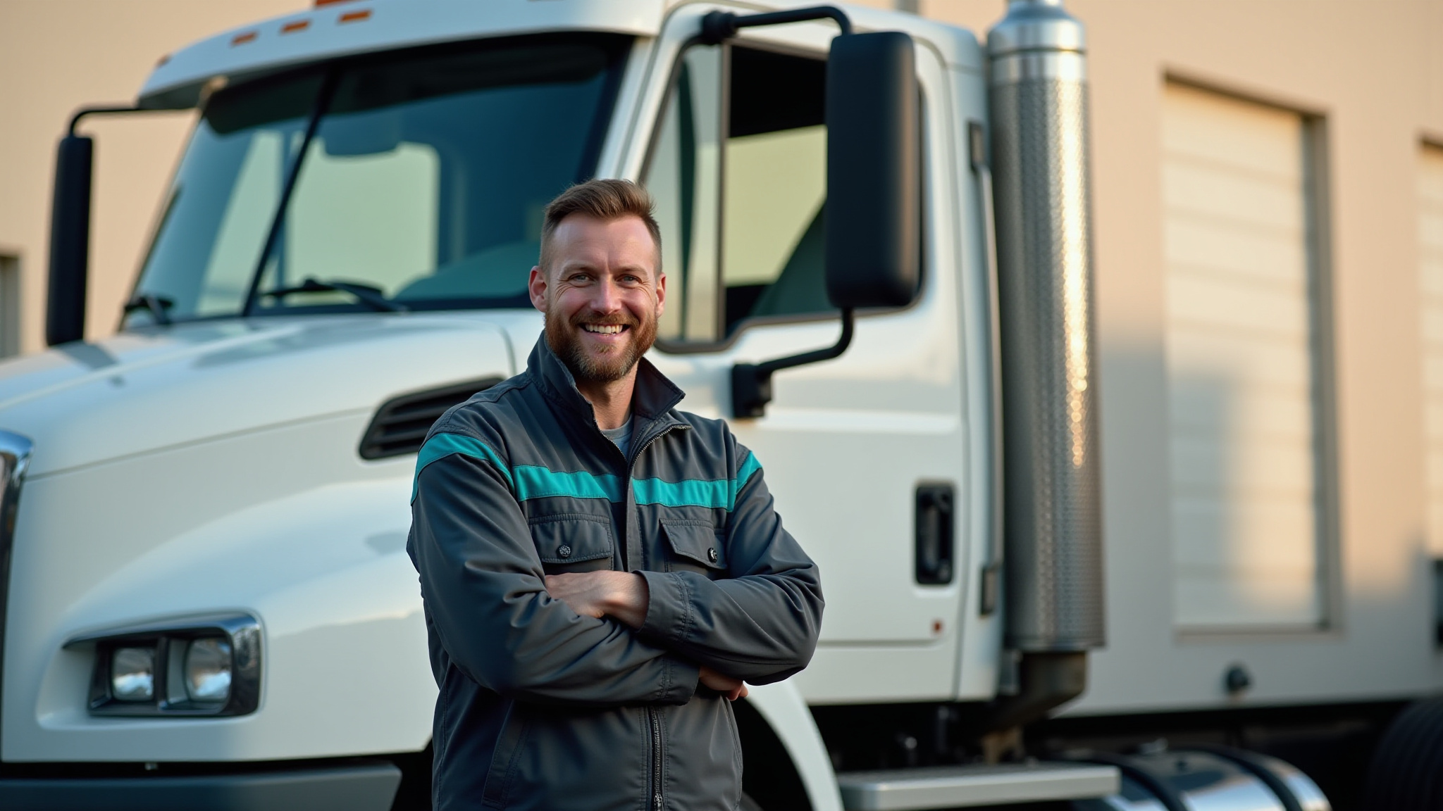 F&C Trucking Inc driver and fleet manager coordinating dispatch operations